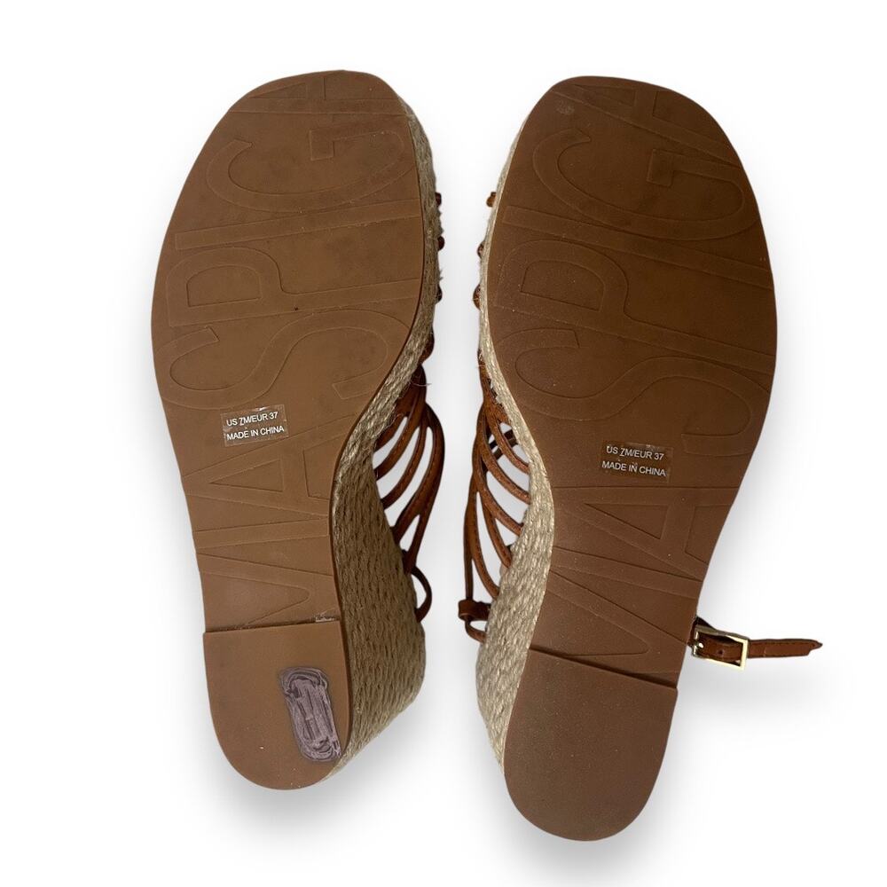 Via Spiga Selma strappy espadrille wedge sandals - Picture 7 of 8